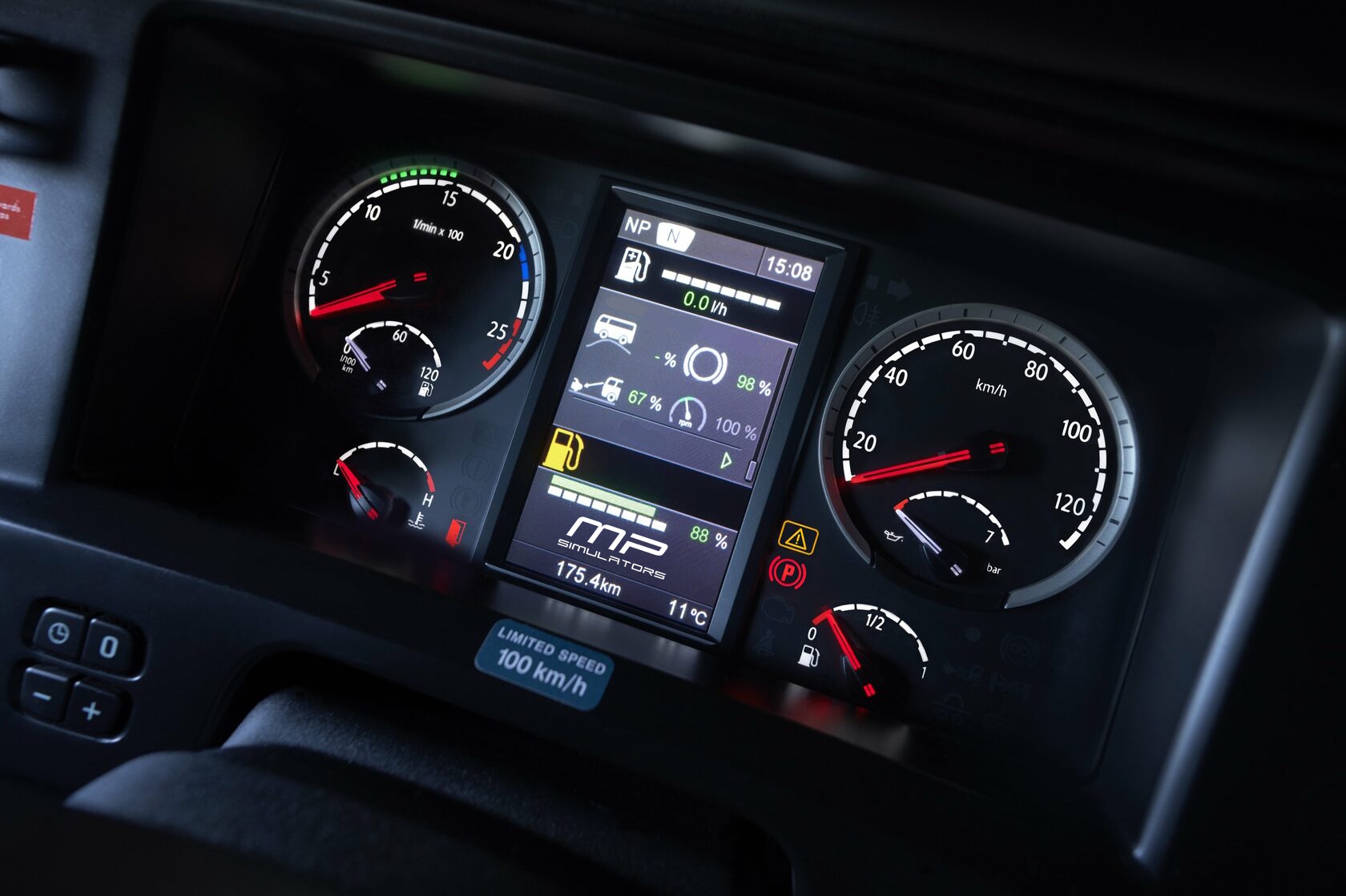 Scania Kombiinstrument Digitalisierung